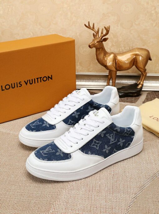 LUV BLnogram Denim Blue Sneaker