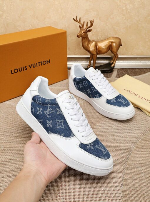 LUV BLnogram Denim Blue Sneaker