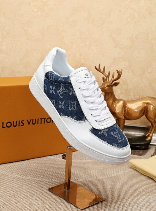 LUV BLnogram Denim Blue Sneaker