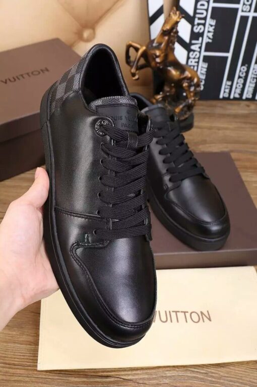 LUV BLnogram Line Up Black Sneaker