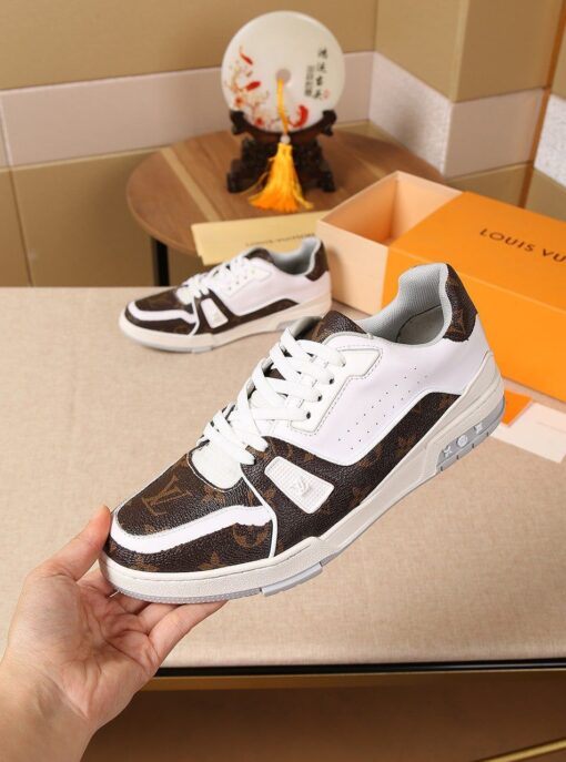 LUV Brown White Sneaker