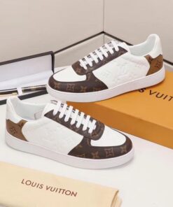 LUV Casual Low White Brown Sneaker