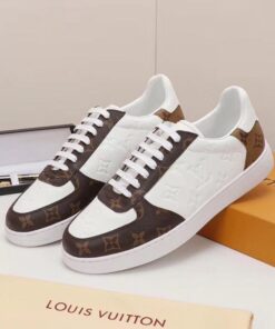 LUV Casual Low White Brown Sneaker