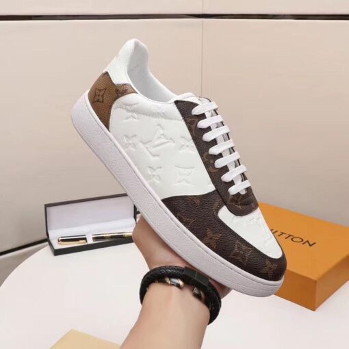 LUV Casual Low White Brown Sneaker