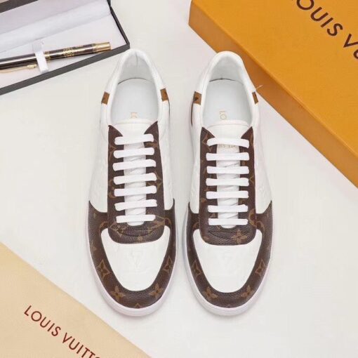 LUV Casual Low White Brown Sneaker