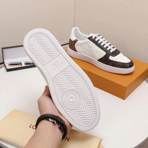 LUV Casual Low White Brown Sneaker