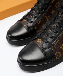 LUV High BLnogram Brown Boot Sneaker