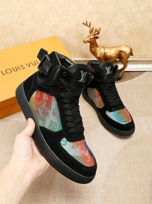 LUV High Top Black Sneaker