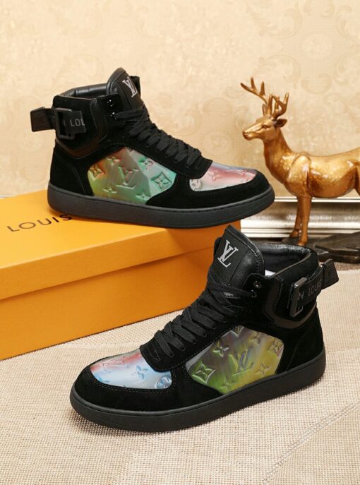 LUV High Top Black Sneaker