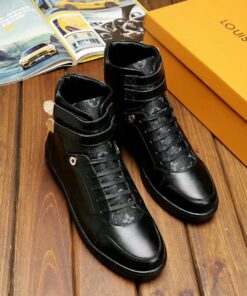 LUV HIgh Top Black Sneaker