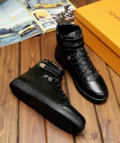 LUV HIgh Top Black Sneaker