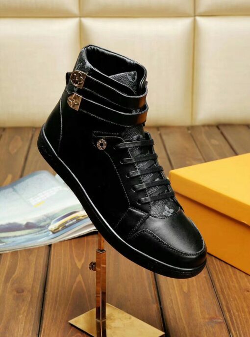 LUV HIgh Top Black Sneaker