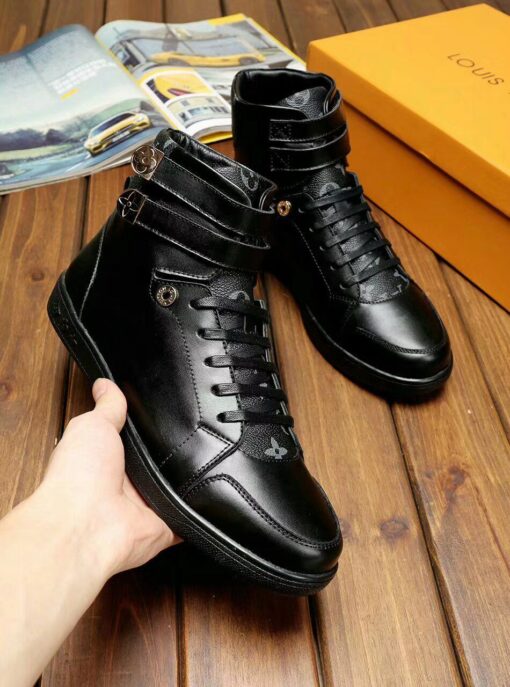 LUV HIgh Top Black Sneaker