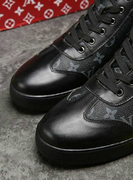 LUV HIgh Top Black Sneaker