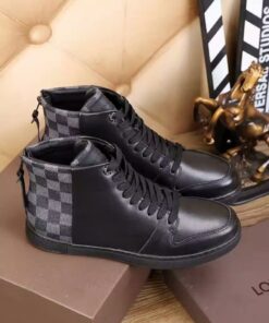 LUV HIgh Top Black Sneaker