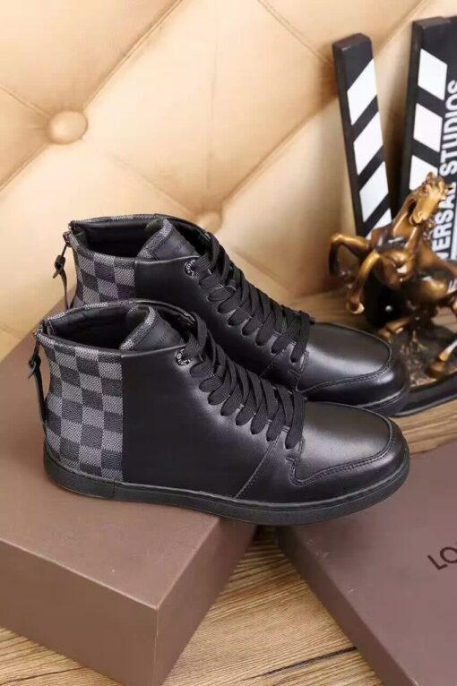 LUV HIgh Top Black Sneaker