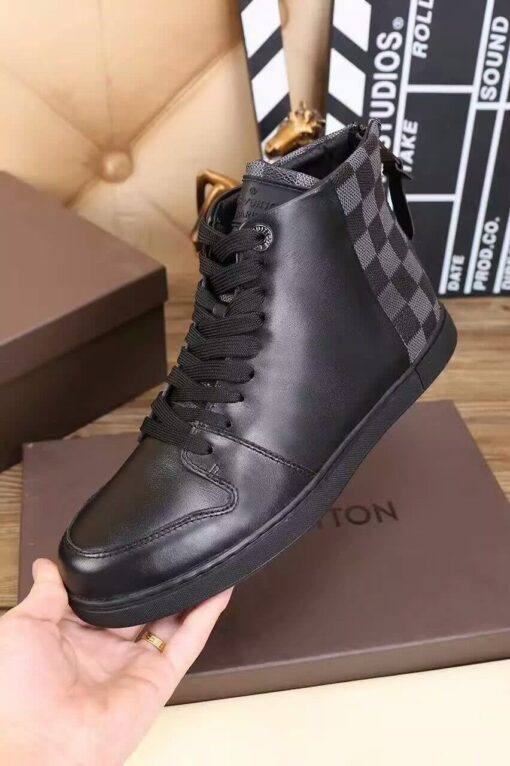 LUV HIgh Top Black Sneaker