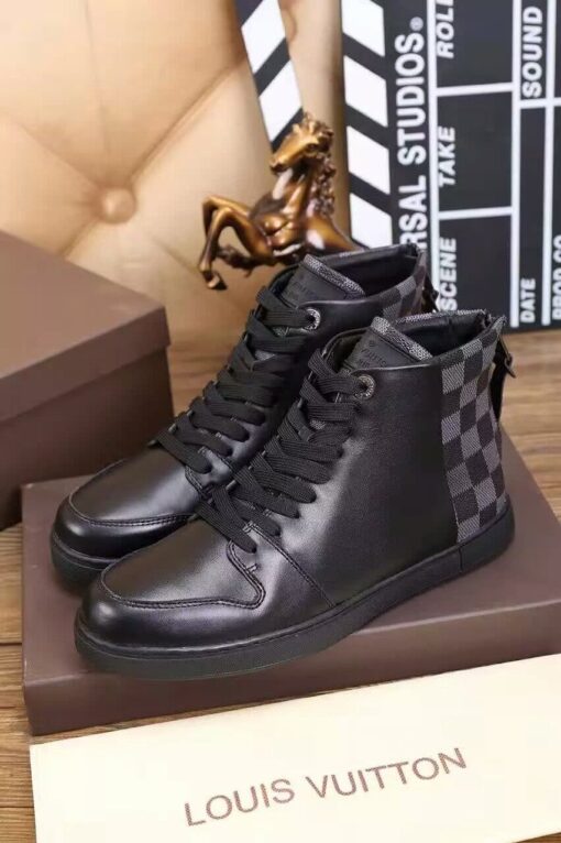 LUV HIgh Top Black Sneaker