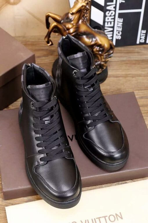 LUV HIgh Top Black Sneaker