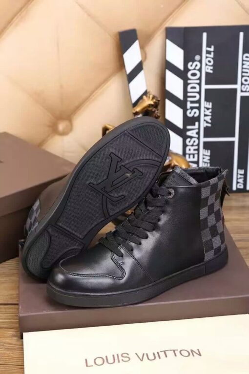 LUV HIgh Top Black Sneaker