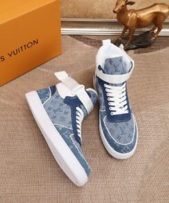 LUV High Top Blue Sneaker