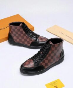 LUV HIgh Top Brown Sneaker