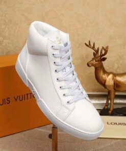 LUV HIgh Top LaBL Up White Sneaker