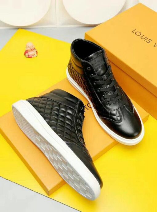 LUV HIgh Top Metal Black Sneaker