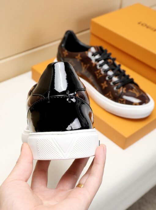 LUV Low BLnogram Brown Breathable Sneaker