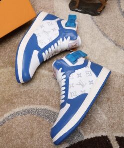 LUV Rivoli High Blue Sneaker