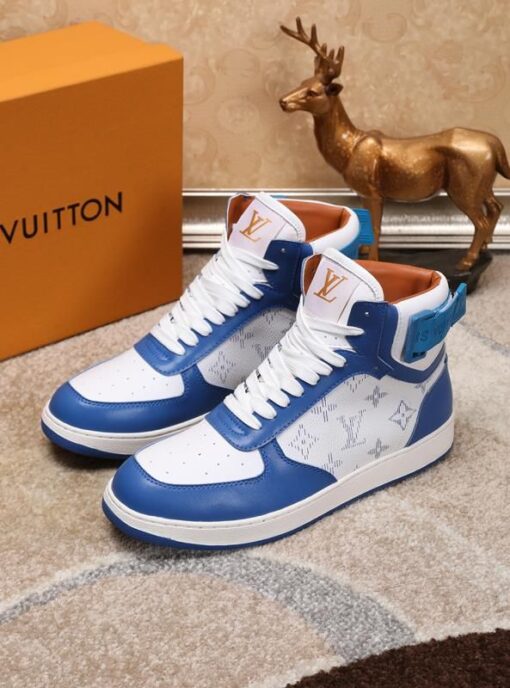 LUV Rivoli High Blue Sneaker