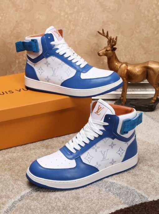 LUV Rivoli High Blue Sneaker