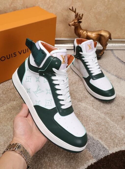 LUV Rivoli High Green Sneaker