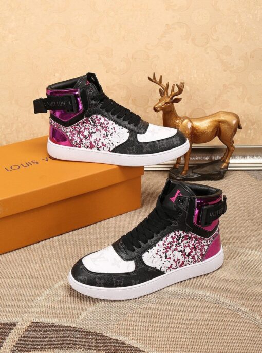 LUV Rivoli High Pink Sneaker