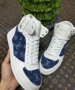 Luv Rivoli White Blue Sneaker