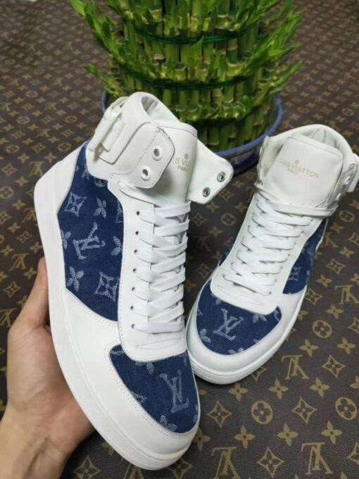 Luv Rivoli White Blue Sneaker