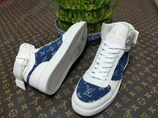 Luv Rivoli White Blue Sneaker