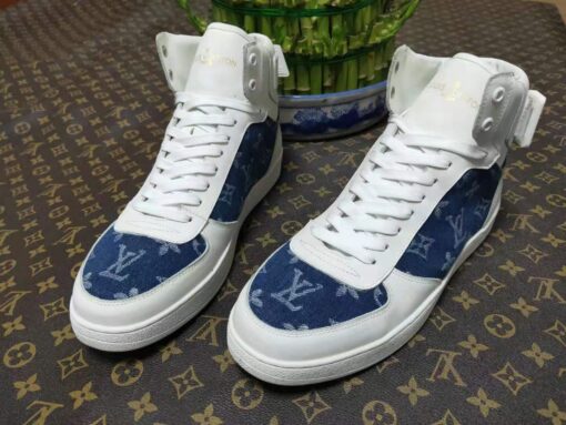 Luv Rivoli White Blue Sneaker