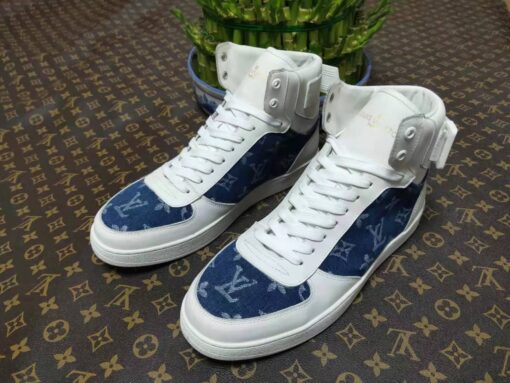 Luv Rivoli White Blue Sneaker