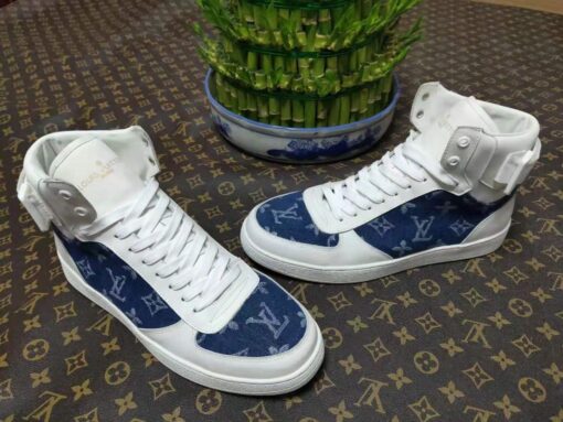 Luv Rivoli White Blue Sneaker