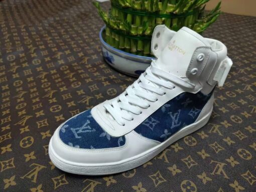 Luv Rivoli White Blue Sneaker