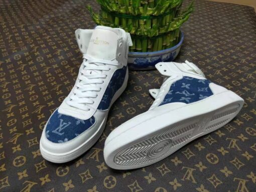 Luv Rivoli White Blue Sneaker