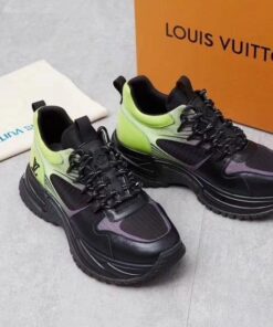 LUV Run Away Green Black Sneaker