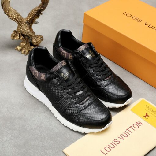 LUV Run Away Low Top Black Brown Sneaker