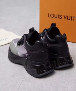 LUV Run Away Purple Black Sneaker