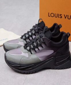 LUV Run Away Purple Black Sneaker