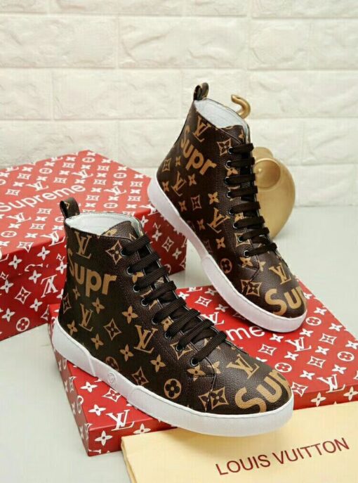 LUV Stellar Trainer Boot Brown S Sneaker