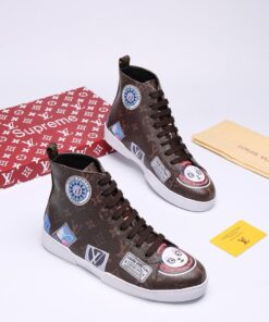 LUV Stellar Trainer Boot Brown Sneaker