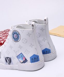 LUV Stellar Trainer Boot White Sneaker