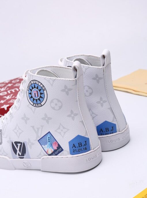 LUV Stellar Trainer Boot White Sneaker